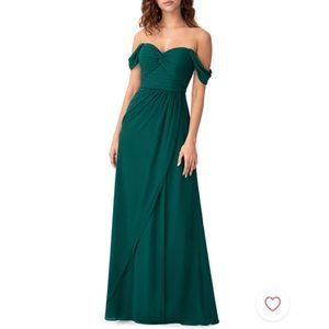 Forest green gown